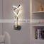Mininalist LED Wall Sconce Lighting Wave Led Wall Lights Indoor Living Room Bedroom Bedside Wall Lamp