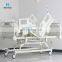 Hot Selling 5 Function Icu Clinic Medical PP Headboard Height Adjust Electric Hospital Bed With Central Control Central Brake