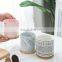 Factory Direct Supply Simple Cylindrical Potted Flowers Porcelain Ceramic Vase Mini Pot Bottle Ceramic Vase Home Decor