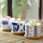 Wholesale Cylinder Design Small Cute Ceramic Succulent Pots Japanese Flower Pots Decor