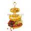 Xiangteng boutique multi-layer display stand cake stand three-layer cake tray birthday party pastry double-layer plate