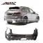 High quality Body kit for Porsche Cayenne 958 body kit for Cayenne 958 HM HNG Style wide body middle muffler 2011-2014 Year