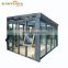JYD Enclosures Sunroom Prefabricated Aluminum Triangular Conservatory Glass Green House Garden House
