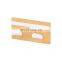 Direct Factory Supply Customized Logo Bathroom Adhesive Multi-Purpose Steel Wood Wall Hanger Hooks 2 Pack