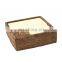 Cuties Hot Sale Rattan Napkin Tissue Holder Cheap Wholesale Tableware wicker napkin basket wovenmade in Vietnam