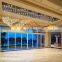Contemporary Modern Hanging Lighting Fixture Colored Hand Blown Glass Luxury LED Chandelier