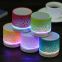 Portable Bluetooth Speaker Wireless Colorful Small Round Mini Loudspeaker Speaker