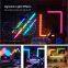 Whole Sale Tuya Wifi Photo Wall Decor Lamp Game Background Pickup Rhythm Light Corner Fill Light Glide Wall Lamp LED Light