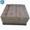 bimetal overlay wear plate for crusher main frame liners