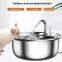 Stainless Steel Automatic Pet Water Fountain Bowl Smart Circulating Cat Water Dispenser Feeder with Filtration System