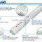 clear cover glass tube 120lm/w rechargeable led emergency light t8 internal driver motion sensor