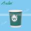 Wholesale kraft coffee cup double wall paper cup for hot drink