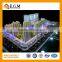 Commercial Plaza Architectural Scale Model for Real Estate Developer