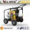 portable type 3 inch diesel engine driven dirty water pump