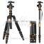Travel Carbon Fiber Tube Professional Digital Camera Tripod