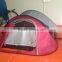 Double layer pop up tent