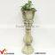 Vintage Retro Country Pedestal Resin Flower Planter