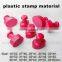 2015 Best Quality Plastic stamp Material