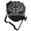 China 18x15w rgbaw uv cob led par 64 rgb dmx cob led stage par light