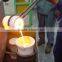 2kg 4kg 8kg gold melting furnace with IGBT technology working