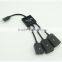 Custom made micro usb otg cord for mobile phone