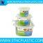 food storage square plastic container set 3pcs                        
                                                                                Supplier's Choice