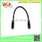 Exquisit Unique Two Plugs black car radio antenna extension cable wire conncetor