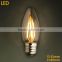 c35 dimmable filament led bulb made in china