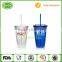 16oz BPA free FDA ,LFGB approved Double Wall Insulated Tumblers Cups with Lid Straw                        
                                                Quality Choice