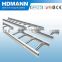 Used for cable management Electrical Polished Stainless Steel Cable tray Ladder