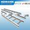 Used for cable management Electrical Polished Stainless Steel Cable tray Ladder