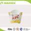 Disposable custom printed paper chip cup chip box