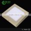 2016 newest china manufactuer surface mounted led square panel light for home decoration