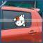 New design customize size various reflective signs car sticker