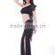 dance practice colorful Comfortable sexy belly dance practice costume women