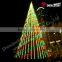 New style indoor outdoor lighted metal spiral artificial Christmas tree