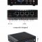 Firewall j1900 4 lan ports motherboard mini pc 12v vesa mount black case for Supermarkets