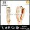 copper jewellery attractive design zircon earring for women                        
                                                Quality Choice