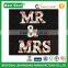 Rose printing wedding wooden letters