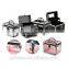 Wholesale Aluminum And Acrylic Storsage Box Waterproof Makeup Cosmetic Train Case ZYD-HZ120307