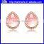 Wholesale cheap 316L stainless steel rose gold earrings for sale