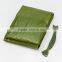 105gsm Green Color pe Tarpaulin &100% New Materials PE Tarpaulin With Nylon Rope