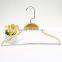 non-slip thin wooden cloth hanger