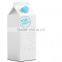 Milk 2600Mah universal carton power bank on Promotion chritmas gift craft portable PB