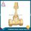 brass stop valve for water polishing CW617n material o-ring 600 wog manual power three way brass stop valve one way