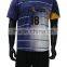 dark blue new football shirt thai quality football team man shirts cheap price