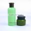 50ml 160ml 200ml Screw cap type frosted travel bottle set for skin care product suite