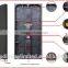 carbon fiber indoor rental display, 1000mm*500mm, ultra slim, super light weight