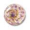 Crystal colorful printing paperweight table decoration