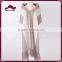 Napped Striped Scarf Cashmere With Tassel Ends